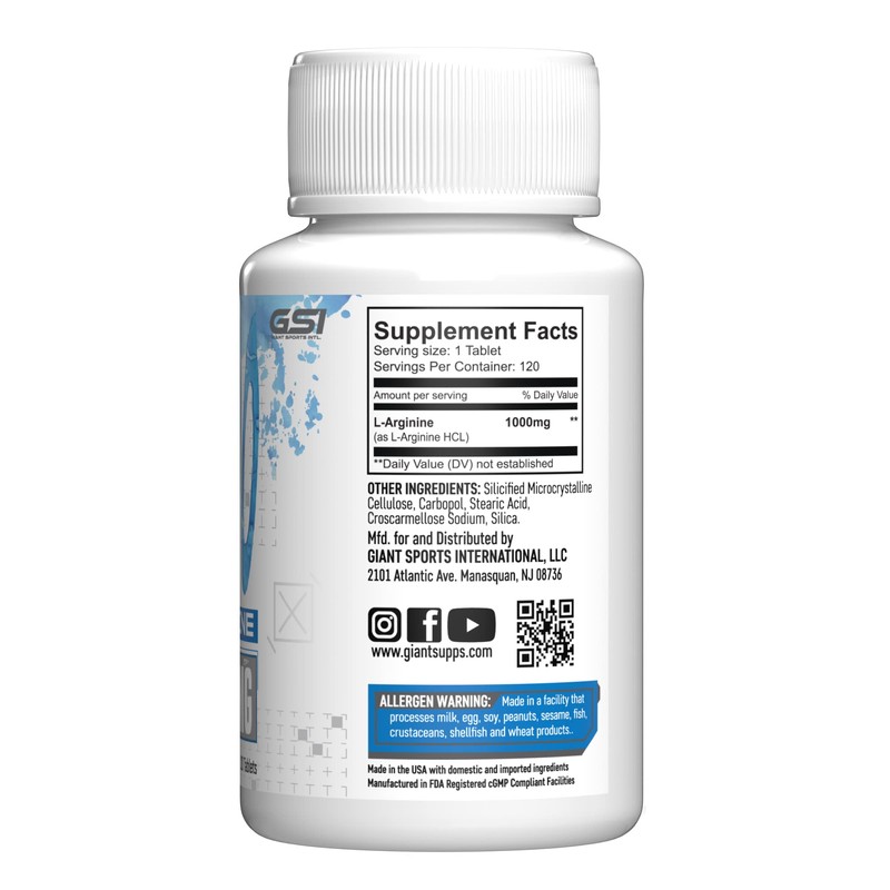 Giant Sports Performance Edge A 1000 - L-Arginina 1000 mg