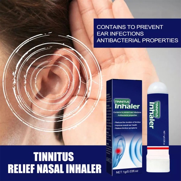 Echo Ease Tinnitus Inhaler, Tinnitus Relief, Tinnitus Patch,Nasal Ease Inhaler！！