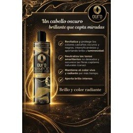 Shampoo Ouro® Matizador Negro 250 Ml
