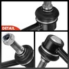 A-Premium Set of 4, Front & Rear Sway Bar Links