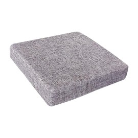 Cushion for Elderly with Memory Foam 18x18x2 Inches Large Square Seat Cushion for Recliner Chair, Floor Pillow, Truck Seat Cushion Sofa Cushion Sponge Pads Seat Cushion (Light Gray)