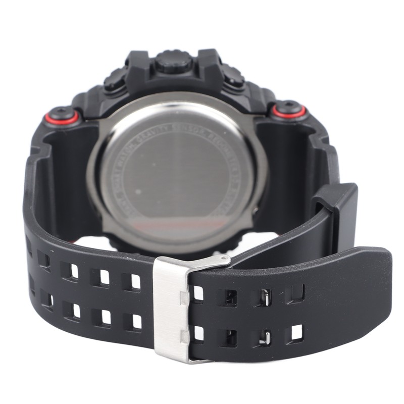 Men Digital Watch LED Backlight Multi Functional Water Resistant Watch