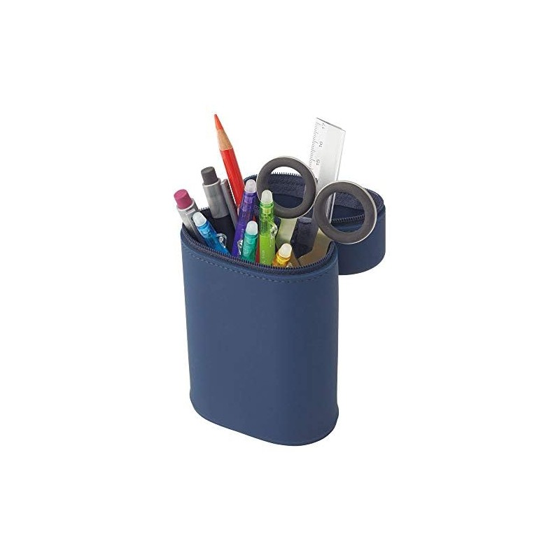 Lihit Lab Smart Fit ACTACT Stationery Stand Pen Case Oval