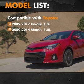 MEMOEO Upgraded Aluminum Engine Radiator Outlet Coolant Pipe 902-924 Compatible with Toyota 2009-2017 Corolla 1.8L,2009-2014 Toyota Matrix 1.8L 165770T030 1657722H02