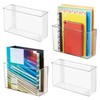 iDesign Adhesive Organizer Bin - Damage-Free Hanging for Kitchen, Bathroom,