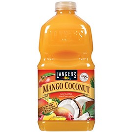 Langers Juice, Mango Coconut Cocktail, 64 fluid Ounce (Pack of 8)