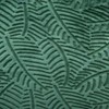 Atmosphera Leaf Relief Bedspread, Green, 125 x 150 cm
