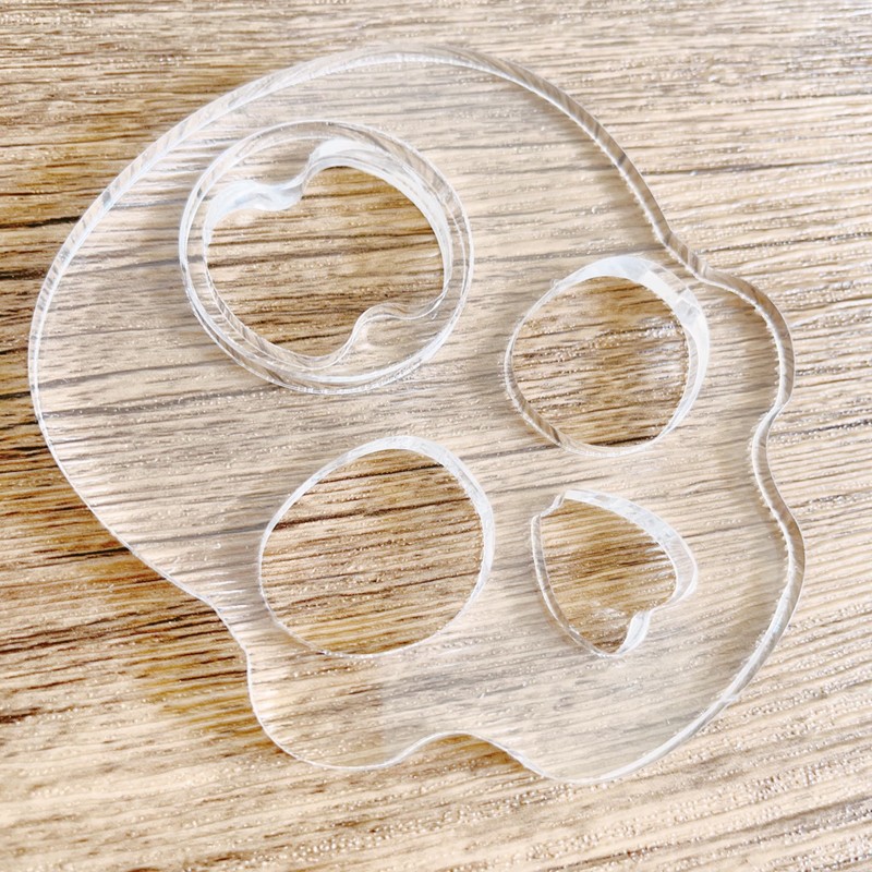 Skull Acrylic Bottle Opener Templates, Woodworking Router Template, Router Jig,