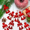 Logbuch-Verlag 4 Angels with String Christmas Angel Pendants 8 cm