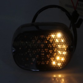 Unbranded LED Brake Turn Signal Tail Light For Harley Road Street Tour Glide Night Train