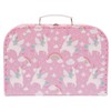 Sass & Belle Rainbow Unicorn Suitcases - Set of 3