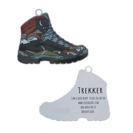 geo-versand Trekker The Hiking Boot - Travel Tag Geocaching Geocoin Travelbug Trackable