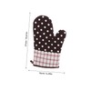 LABRIMP High Performance Oven Gloves Cotton Cloth Heat Insulation Mitts