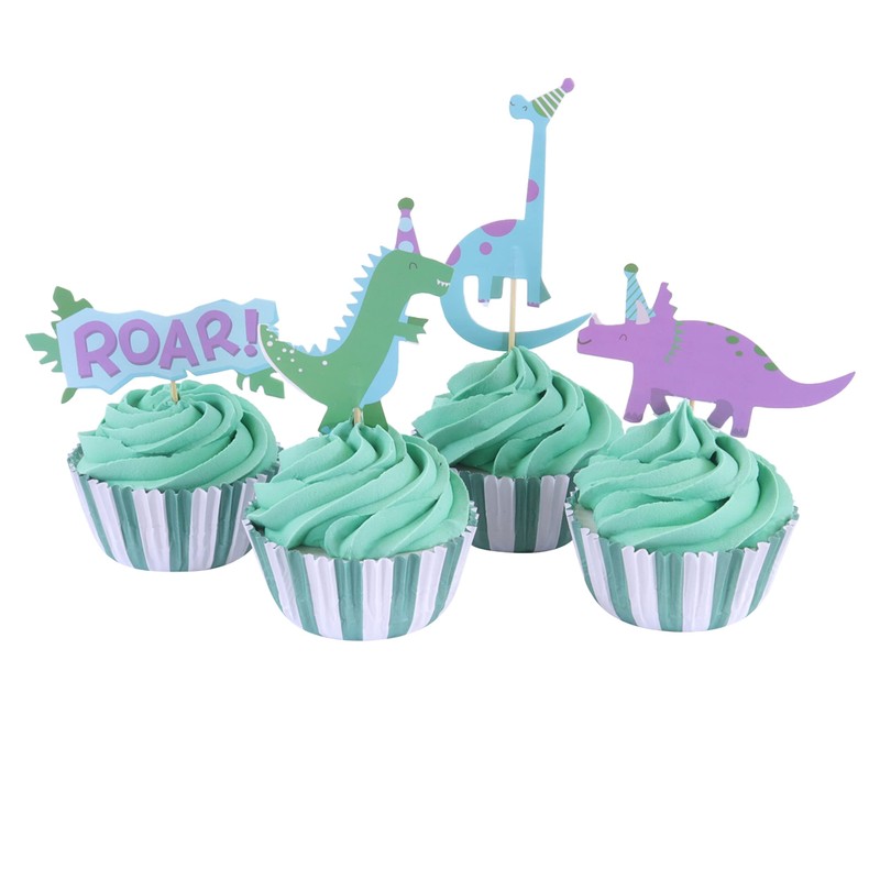 PME Cupcake Set - Party Dinosaurs, Set of 24