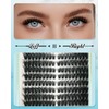 Obeyalash Wimpern Einzelne Extensions Fox Eye Lashes Cluster Cat Eye