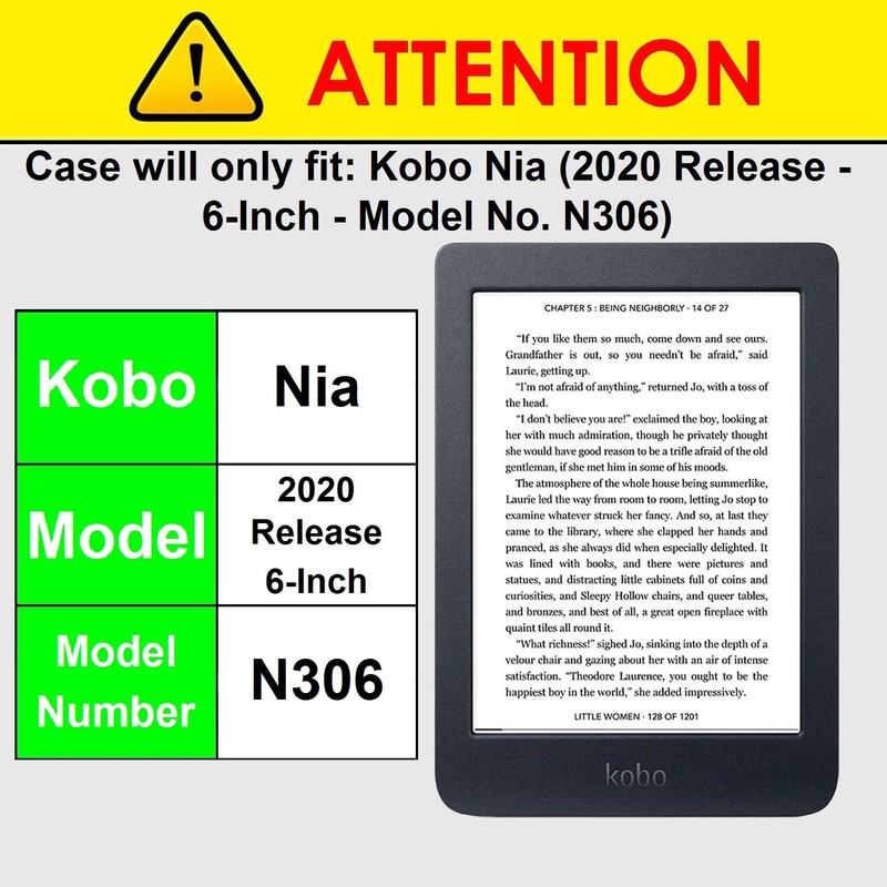 FOREFRONT CASES Kobo Nia Case - Lightweight Kobo Nia Case