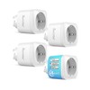 Smart Wlan Steckdose 4er Pack, 16A Alexa Steckdose Smart Home