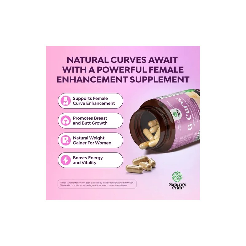 G-curve Píldoras Aumento Senos Y Glúteos Mujer