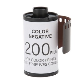 Bewinner 8 Sheets 35mm Color Film CN200 Vintage Camera Color Film 200 ISO Color Negative Film for 135 Camera