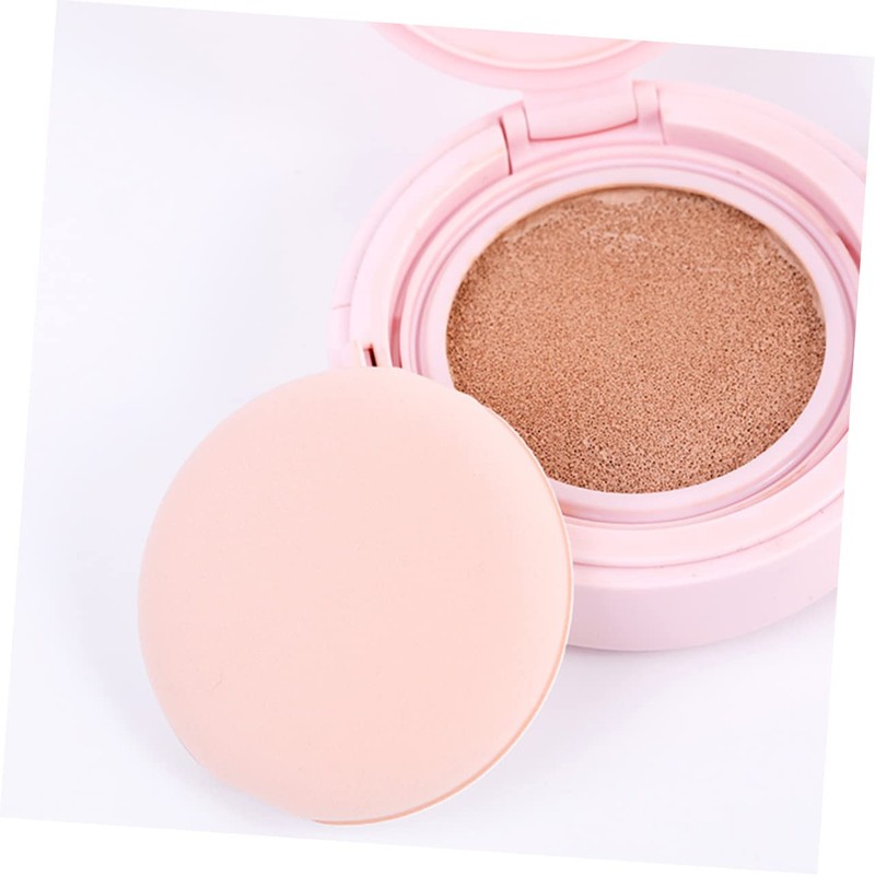 Beavorty 15pcs Round Makeup Puff Sponge for Loose Powder Non-latex