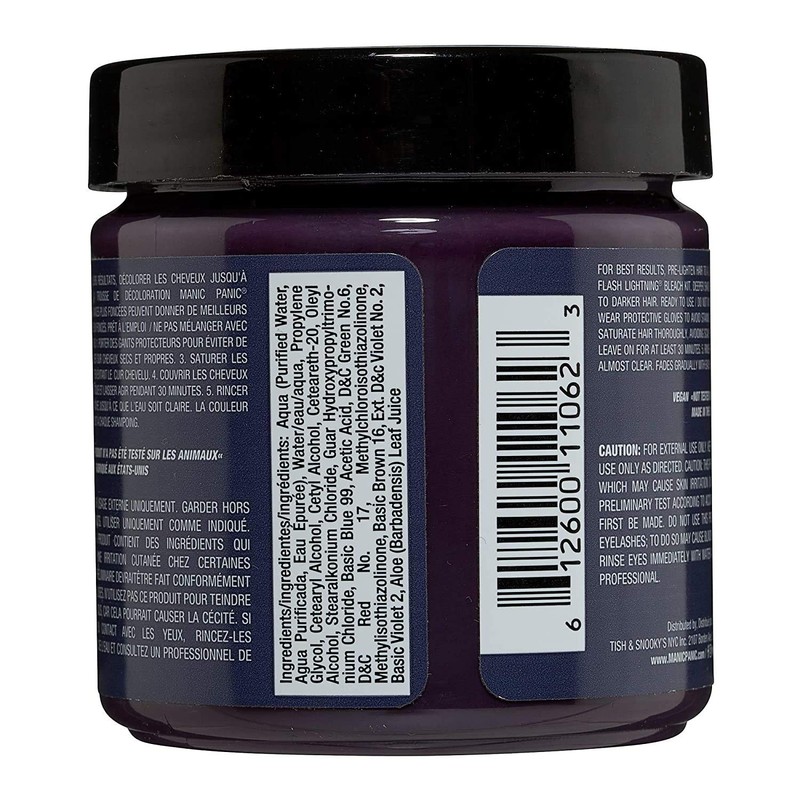 MANIC PANIC Classic Dark Star Semi Permanent Hair Color -