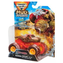 Monster Jam Mud Blasters Color Change Series 1 ThunderRoarus, Die-Cast Monster Truck