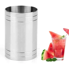 Stainless Steel Copper Thimble Bar Pub Club Spirit Measure CE Marked Chabrias Ltd (175ml, Stainless Steel)