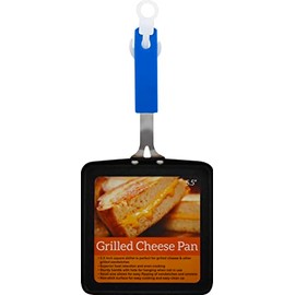 Items 4 U!, Grilled Cheese Non-Stick Pan, 5.5 Inches, Square, 1-pack