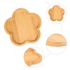 Bamboo Mosaic Coasters, Blank Craft Pads for DIY Mosaic Projects,