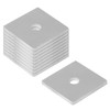 TSSS Pack of 10 M8 40 x 40 mm Aluminium