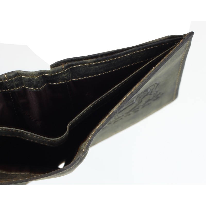 Greenburry Hunting Wallet Khaki, khaki, Vintage