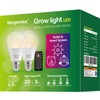 Necgemlex Smart LED Grow Light Bulbs with Remote Controller, Sun