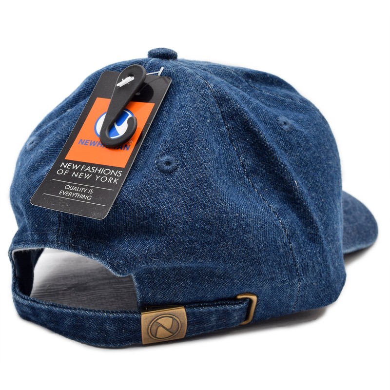 NEWHATTAN New Hattan Men's Hat Golf Denim Black Blue ys-nh-h1155,
