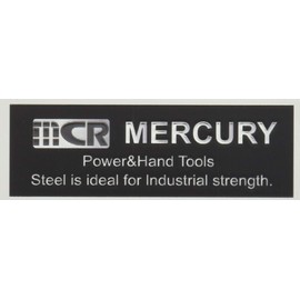 MEMMEMBK Keystone Design Accessory Emblem - Black W3.9 x D 0.8 x L 1.4 inches (10 x 2 x 3.5 cm) Mercury Metal Magnet
