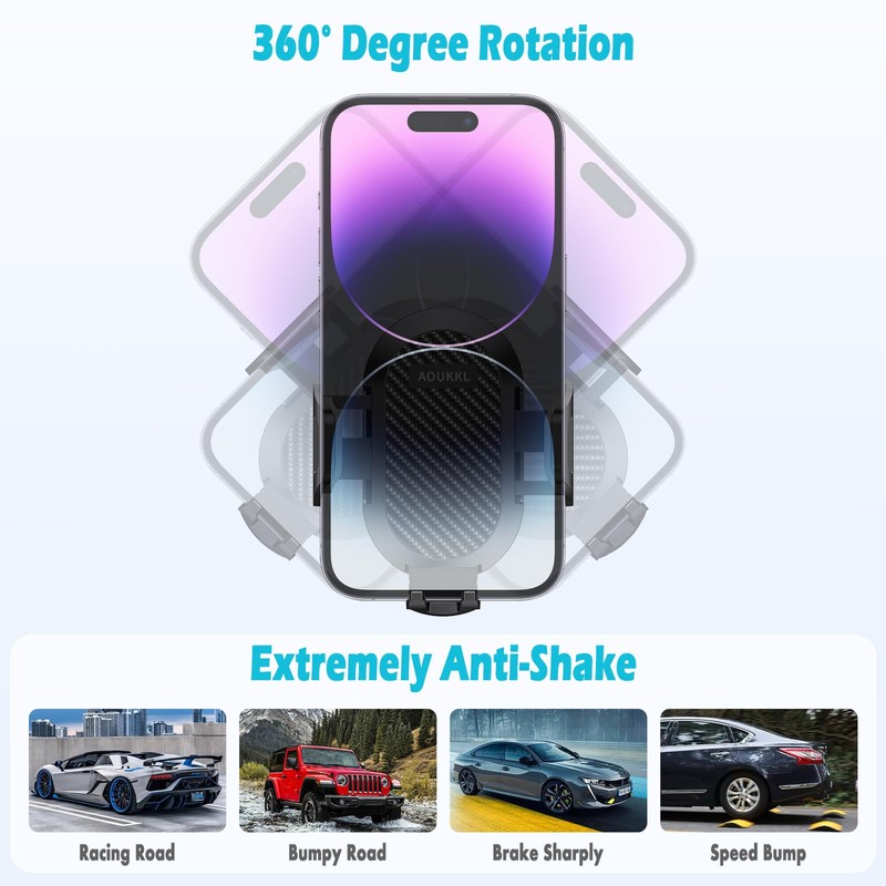 AOUKKL Car Phone Holder Fits for Lexus ES 300h /