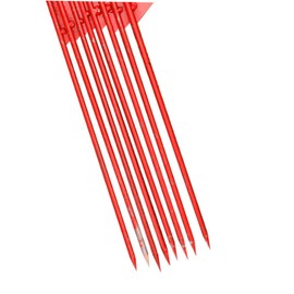 WOONEKY Pcs Solid Iron Stick Flag Shot Put Flag for Outdoor School Games Easy to Insert into Ground and Reusable