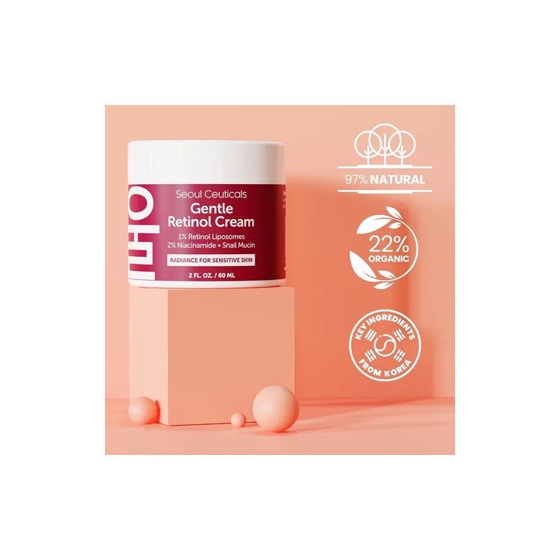 🌙🐌 Crema de Noche con Retinol & Mucina de Caracol
