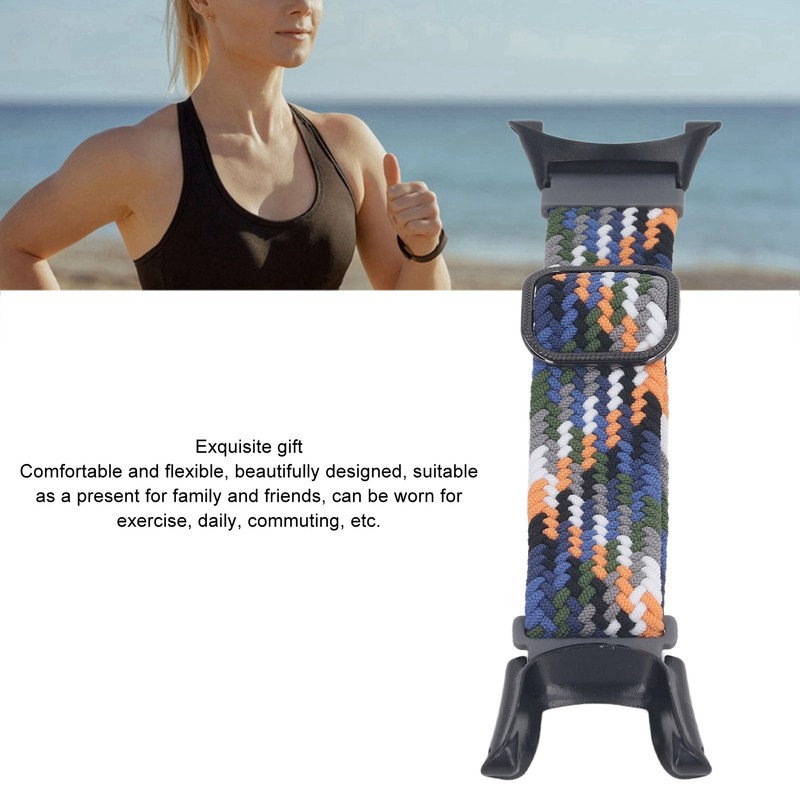 Nylon Weaving Watchband Adjustable DIY Installation Weaving Watch Strap Unisex