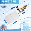 Float Tec EZ Adjust Brass Replacement Float Valve 3/8" NPT