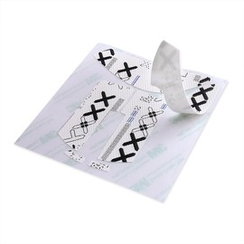 Cool patterns textures Grip Tape Compatible for Razer viper v3 pro grip tape Gaming Mouse (white)