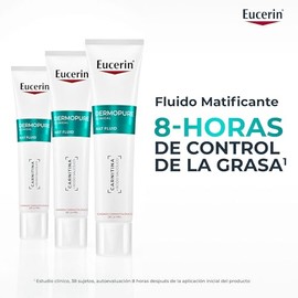 EUCERIN DermoPure Fluido Facial Hidratante Matificante Para Piel Grasa, 50 Ml (El embalaje puede variar)