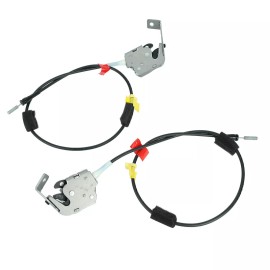 Gearzaar Upper Door Latch w/ Cable Rear Left + Right for 1997 1998-2003 Ford F-150 F-250