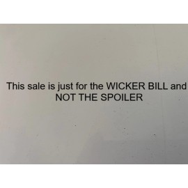 Hardcore Designs DODGE CHARGER SRT SHORT HARDCORE WICKER BILL 2015-21 Made in USA!
