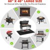 SHENMAIDAY 60 x 40 inch Under Grill Mats for Outdoor