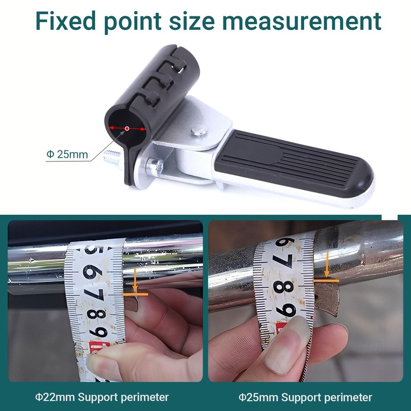 Mokuo Scooter 25mm Footpegs Clamp Kit in Heavy Iron Material