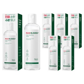 Dr. G Red Blemish Clear Soothing Toner, 300ml, 6 pcs / 닥터지 레드 블레미쉬 클리어 수딩 토너, 300ml, 6개