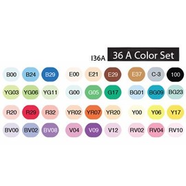 Copic Ciao Marker Set 36A Color