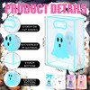 Gersoniel 24 Pack Ghost Clear Gift Bags with Handles