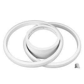 LED Ceiling Light Modern Decorative Flush Mount Ceiling Lamp 24W Eye Caring LED Chandelier for Hallway Bedroom 85‑265V Warm Light 3000K