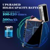BABOBIU Electric Lighter - USB Rechargeable, Dual Windproof Plasma Arc,